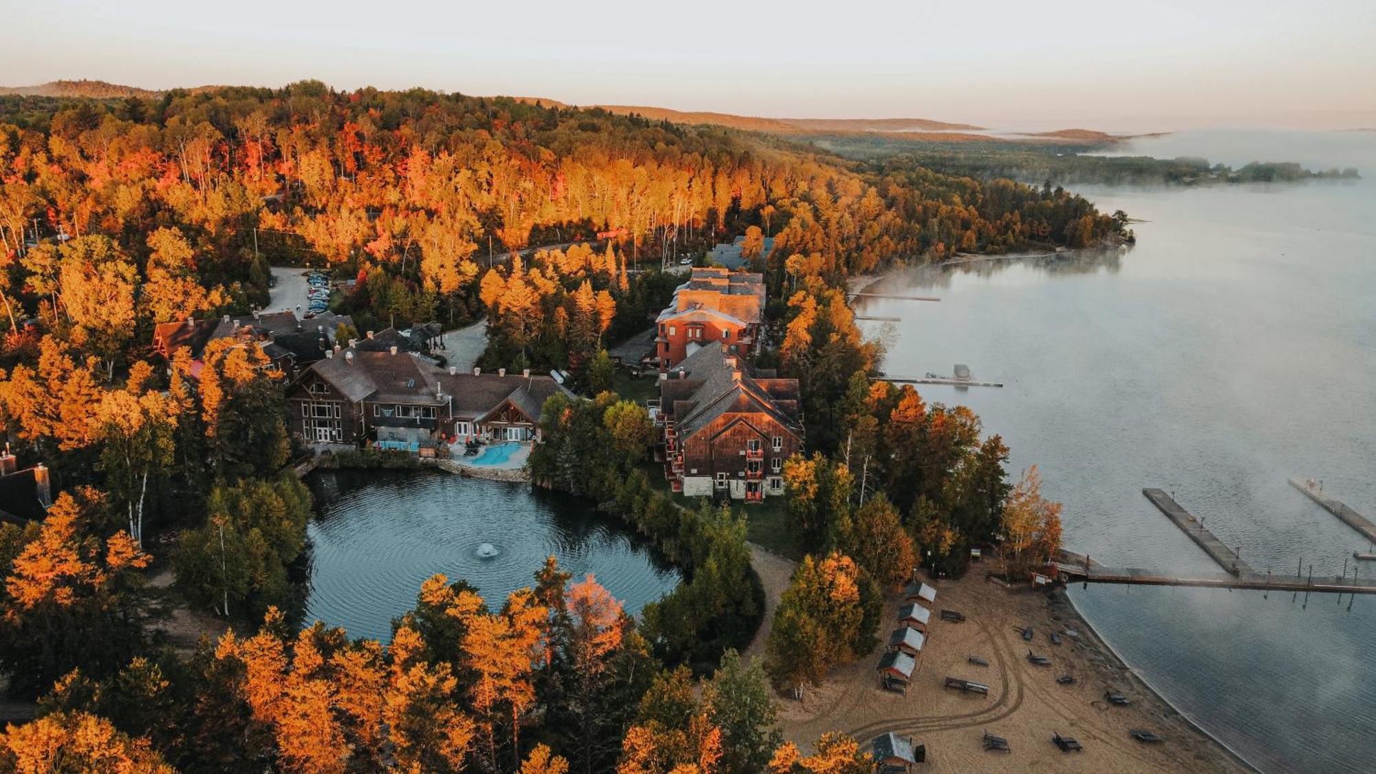Auberge Du Lac Taureau Saint-Michel Exteriér fotografie