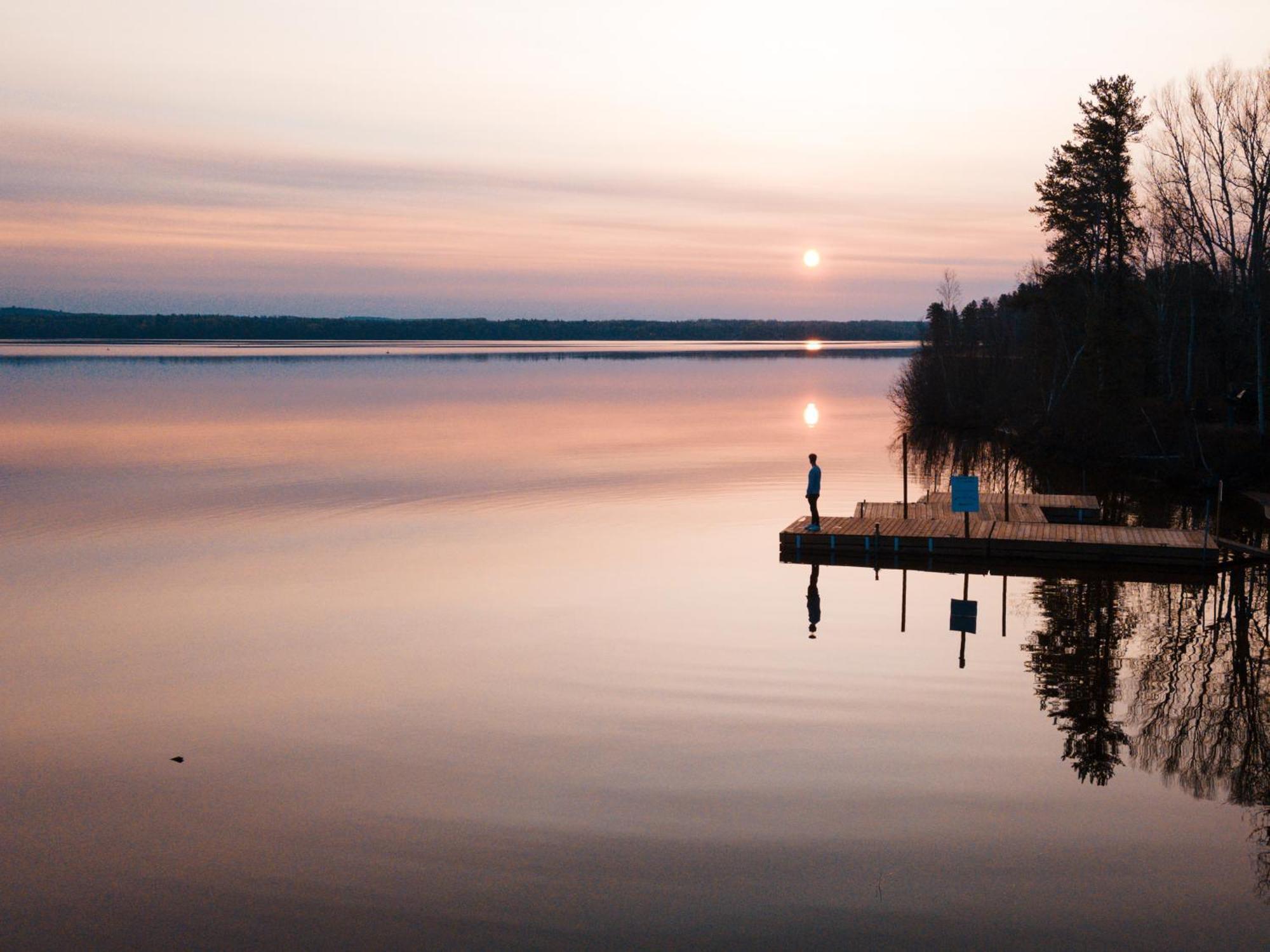 Auberge Du Lac Taureau Saint-Michel Exteriér fotografie