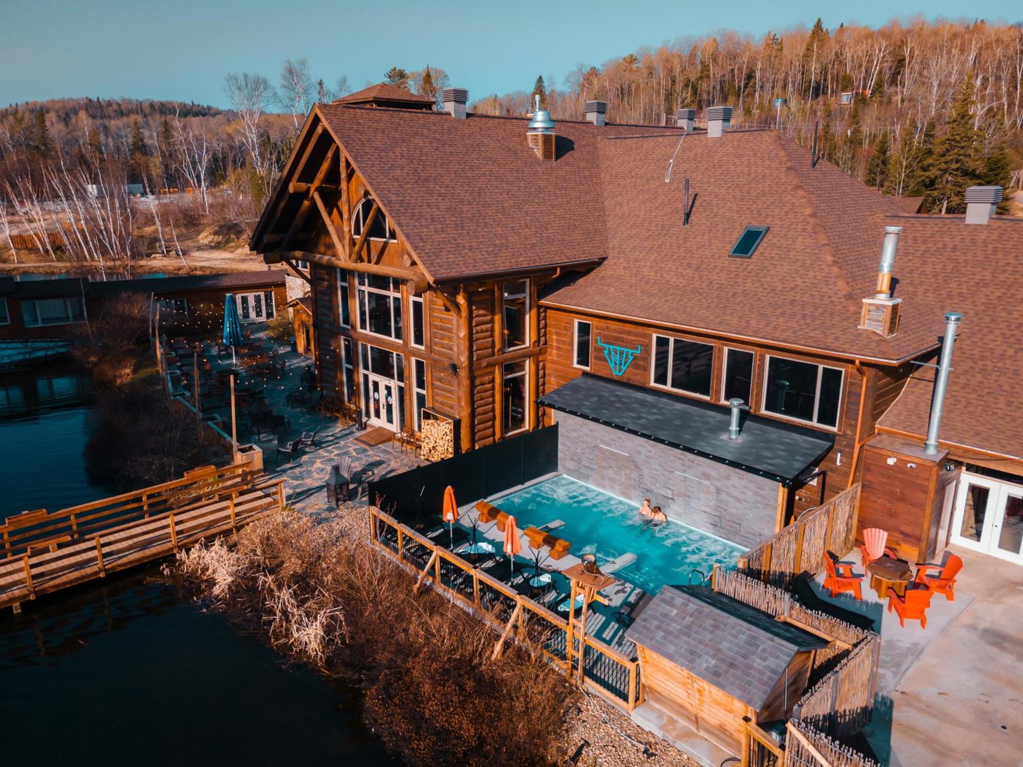 Auberge Du Lac Taureau Saint-Michel Exteriér fotografie