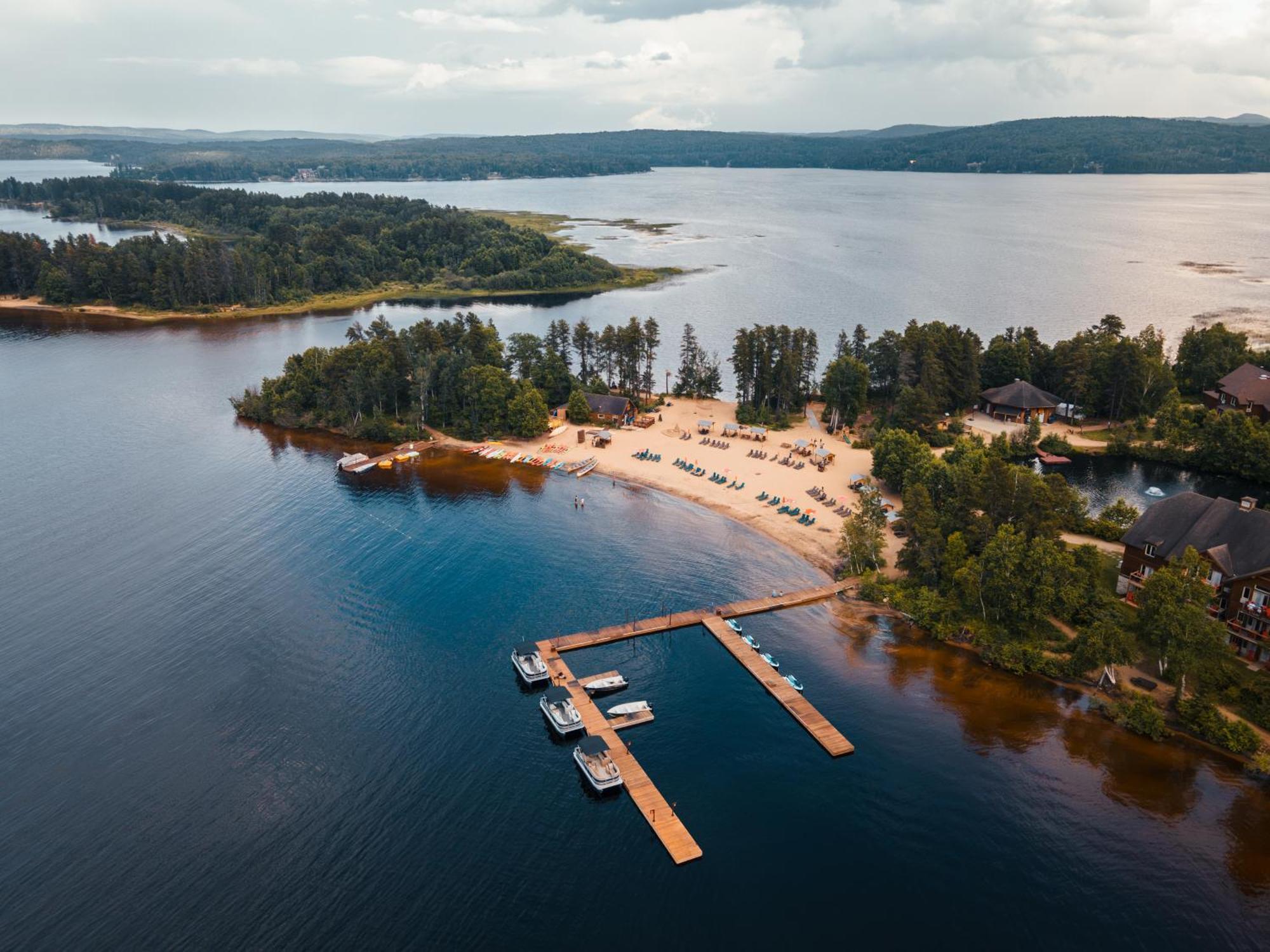 Auberge Du Lac Taureau Saint-Michel Exteriér fotografie